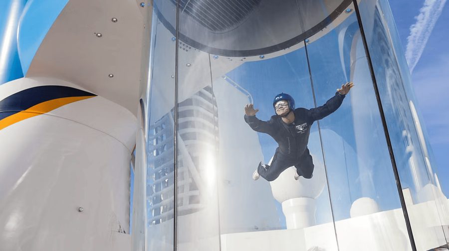 Симулятор полёта RipCord by iFly на Spectrum of the Seas